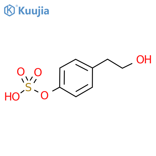 Tyrosol sulfate structure