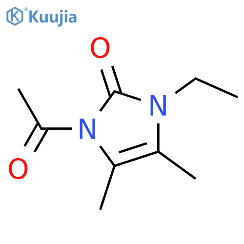 2H-Imidazol-2-one,1-acetyl-3-ethyl-1,3-dihydro-4,5-dimethyl- structure