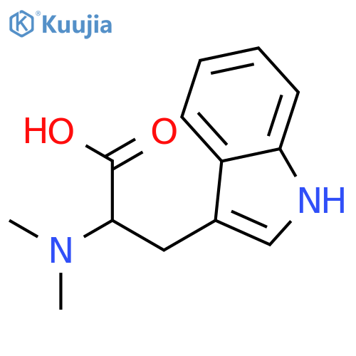 N,N-dimethyltryptophan structure