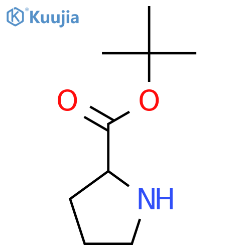 tert-butyl (2S)-pyrrolidine-2-carboxylate structure