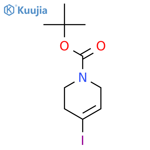tert-butyl 4-iodo-3,6-dihydro-2H-pyridine-1-carboxylate structure
