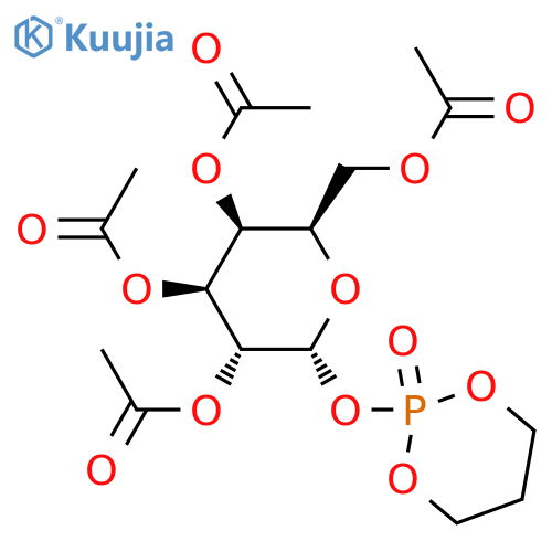 propane-1,3-diyl 2,3,4,6-tetra-O-acetyl-α-D-galactopyranosyl phosphate structure