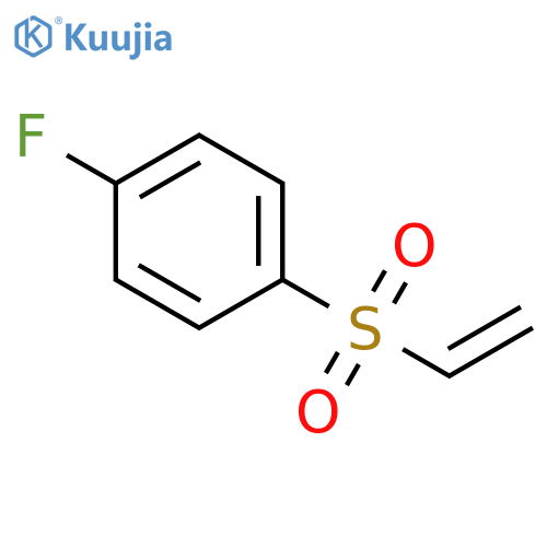 1-(ethenesulfonyl)-4-fluorobenzene structure
