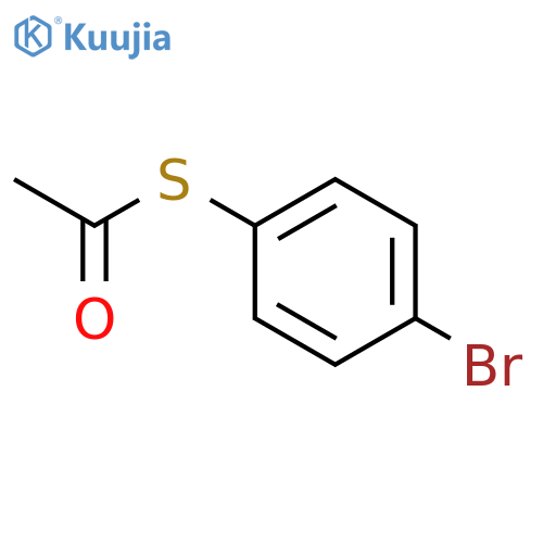 Ethanethioic acid,S-(4-bromophenyl) ester structure