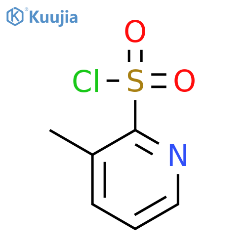 3-methylpyridine-2-sulfonyl chloride structure