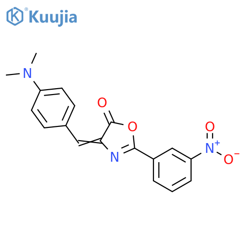 5(4H)-Oxazolone,4-[[4-(dimethylamino)phenyl]methylene]-2-(3-nitrophenyl)- structure