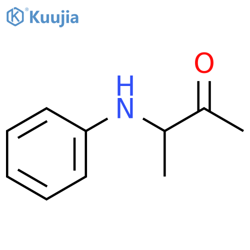 2-Butanone, 3-(phenylamino)- structure