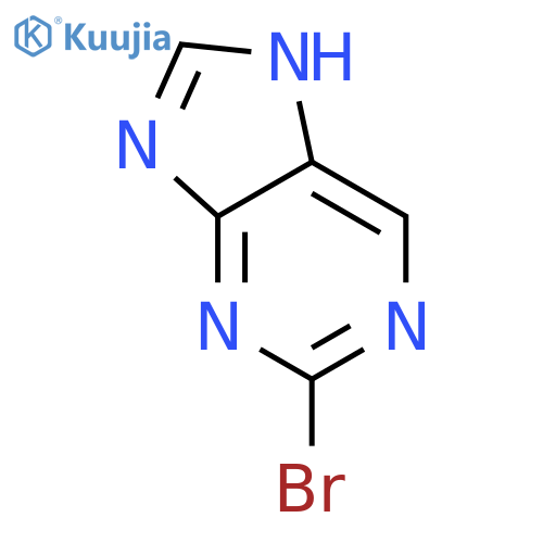 2-Bromo-7H-purine structure
