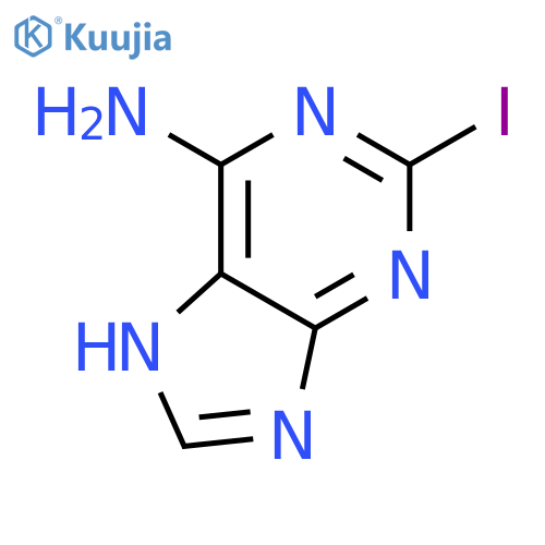 2-Iodo-7H-purin-6-amine structure