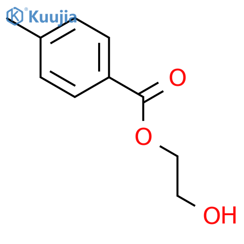 2-Hydroxyethyl 4-methylbenzoate structure