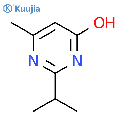 6-methyl-2-(propan-2-yl)pyrimidin-4-ol structure
