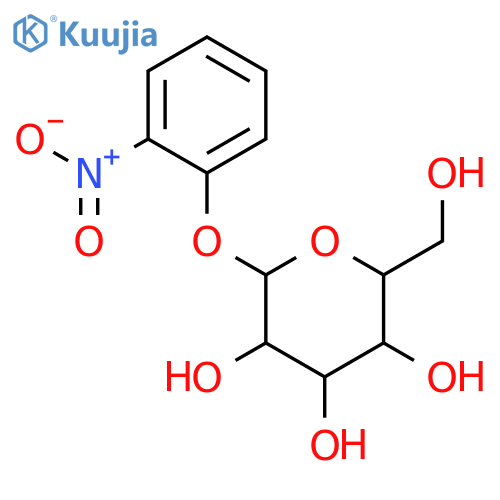 2-Nitrophenyl b-D-Glucopyranoside structure