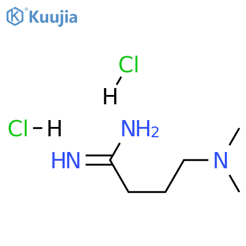 4-(dimethylamino)butanimidamide dihydrochloride structure