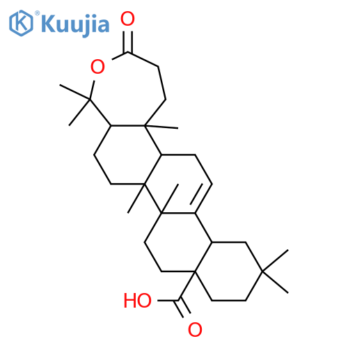 4-Hydroxy-3,4-seco-12-oleanene-3,28-dioic acid; 5βH-form, 3→4-Lactone structure