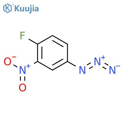 2-Nitro-4-azidofluorobenzene structure