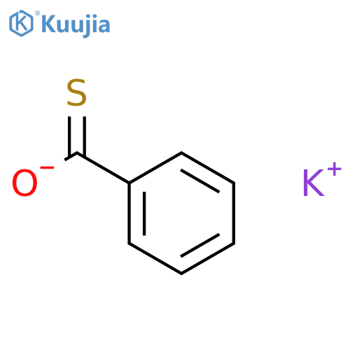 Benzenecarbothioic acid, potassium salt structure