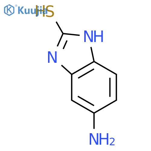 5-Amino-2-mercaptobenzimidazole structure