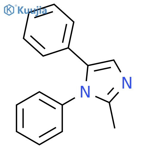 1H-Imidazole, 2-methyl-1,5-diphenyl- structure