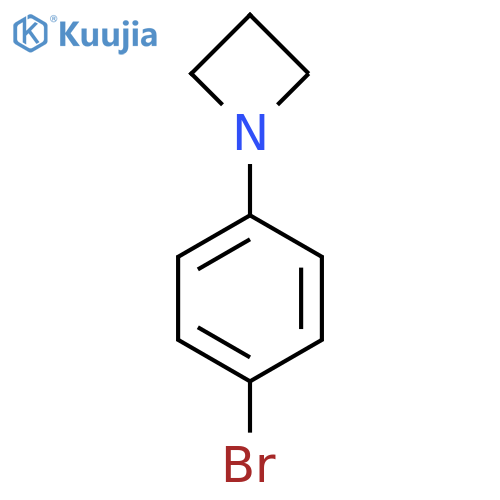 1-(4-Bromophenyl)azetidine structure