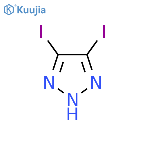 4,5-diiodo-1H-1,2,3-triazole structure