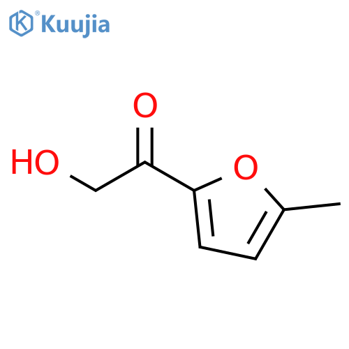 2-Hydroxy-1-(5-methyl-2-furyl)ethanone structure