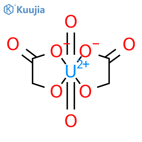 Uranium, bis[(hydroxy-kO)acetato-kO]dioxo- (9CI) structure
