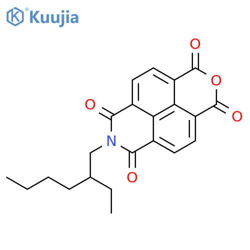 1H-2-Benzopyrano[6,5,4-def]isoquinoline-1,3,6,8(7H)-tetrone, 7-(2-ethylhexyl)- structure