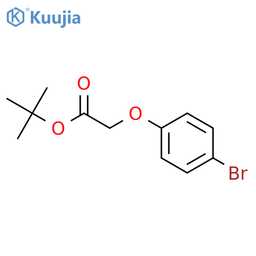 tert-butyl 2-(4-bromophenoxy)acetate structure