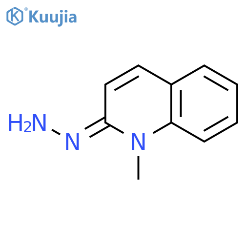 2(1H)-Quinolinone, 1-methyl-, hydrazone structure