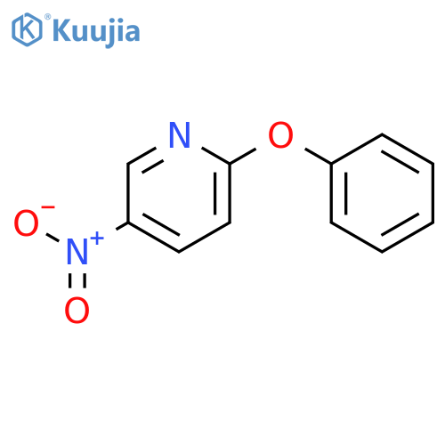 5-nitro-2-phenoxypyridine structure