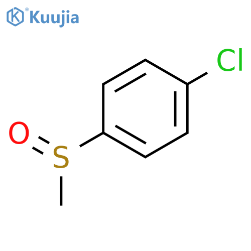 Benzene, 1-chloro-4-(methylsulfinyl)-, (R)- structure