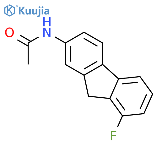 Acetamide,N-(8-fluoro-9H-fluoren-2-yl)- structure