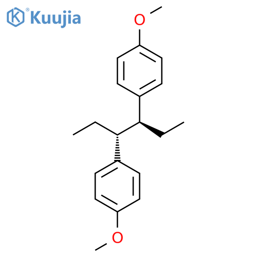 Benzene, 1,1'-(1,2-diethyl-1,2-ethanediyl)bis[4-methoxy-, (R*,S*)- (9CI) structure