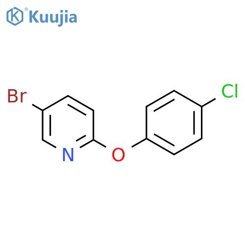 5-bromo-2-(4-chlorophenoxy)pyridine structure