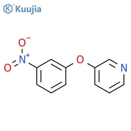 Pyridine, 3-(3-nitrophenoxy)- structure