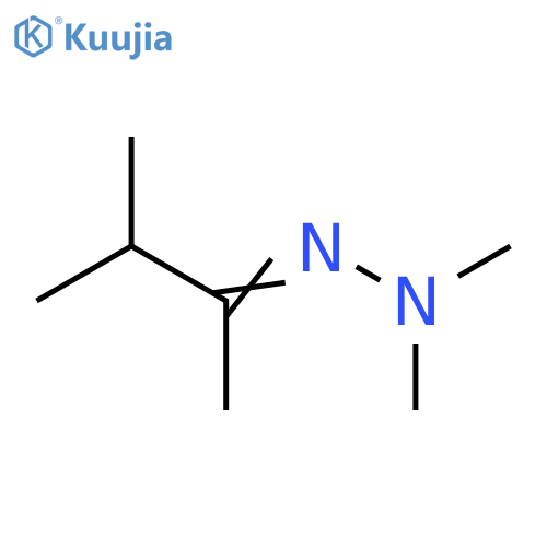 2-Butanone, 3-methyl-, dimethylhydrazone structure