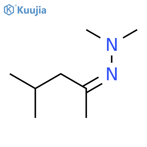 Dimethylhydrazone methylisobutylketone structure