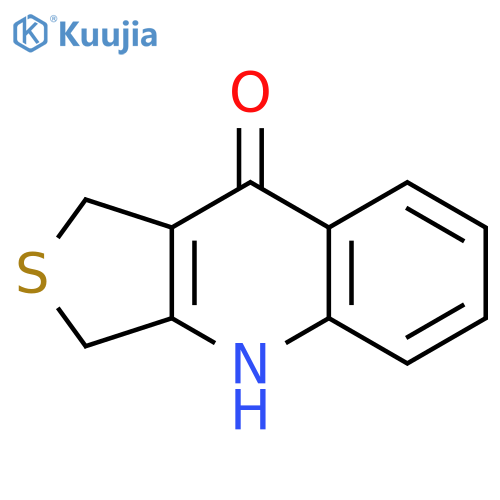 Thieno[3,4-b]quinolin-9(3H)-one,1,4-dihydro- structure
