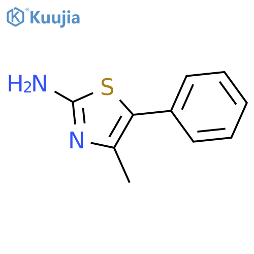 4-Methyl-5-phenylthiazol-2-amine structure