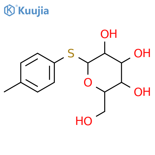 4-Methylphenylthio-b-D-galactopyranoside structure