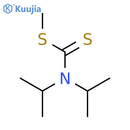 Methyl dipropan-2-ylcarbamodithioate structure