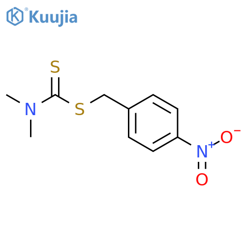 CARBAMODITHIOIC ACID, DIMETHYL-, (4-NITROPHENYL)METHYL ESTER structure