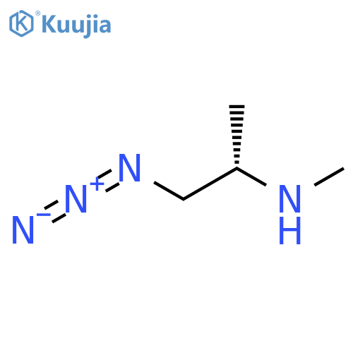 (2S)-1-Azido-N-methyl-2-propanamine structure