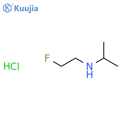 (2-Fluoroethyl)(propan-2-yl)amine hydrochloride structure