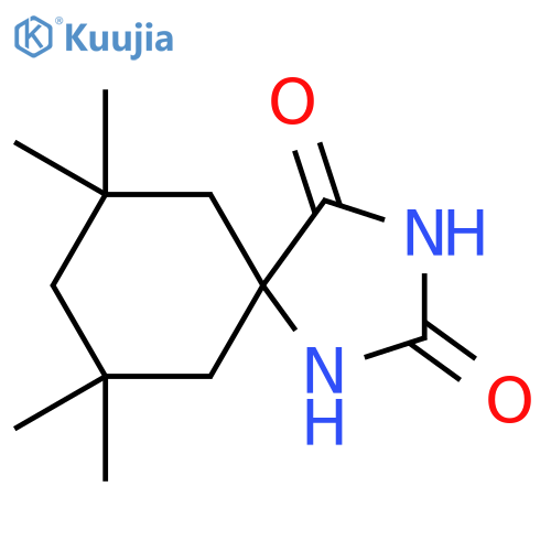 7,7,9,9-Tetramethyl-1,3-diaza-spiro[4.5]decane-2,4-dione structure