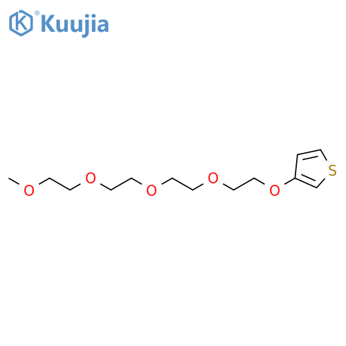 2,5,8,11-Tetraoxatridecane, 13-(3-thienyloxy)- structure