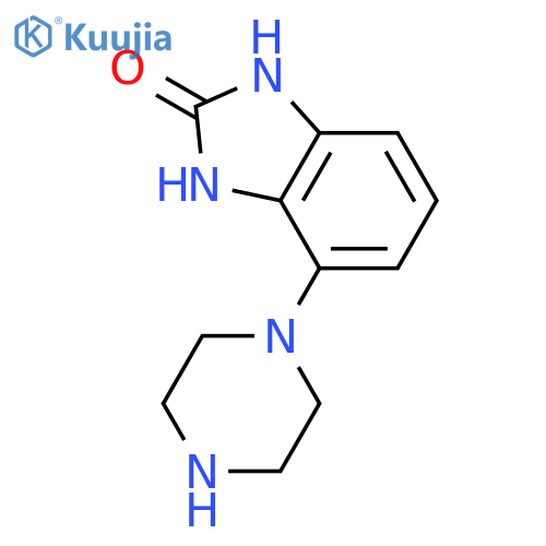 4-piperazin-1-yl-1,3-dihydrobenzimidazol-2-one structure