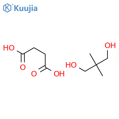 Butanedioic acid;2,2-dimethylpropane-1,3-diol structure