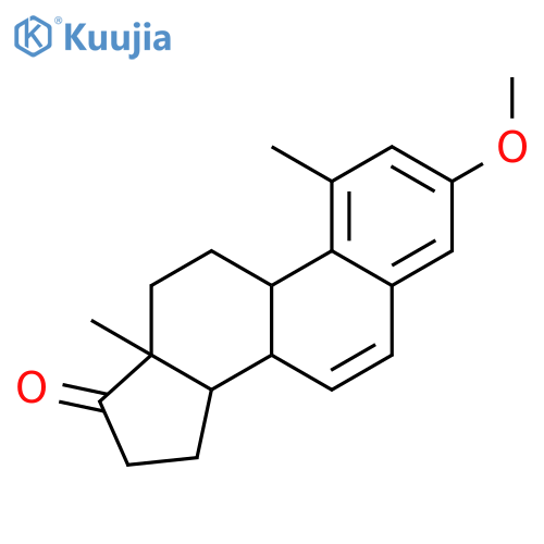 Estra-1,3,5(10),6-tetraen-17-one,3-methoxy-1-methyl- (7CI,8CI,9CI) structure