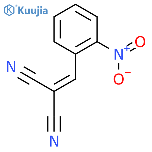 (2-nitrobenzylidene)propanedinitrile structure